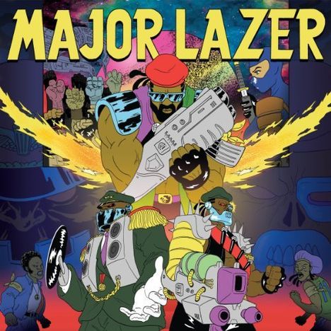 Major Lazer: Free The Universe, 2 LPs und 1 CD