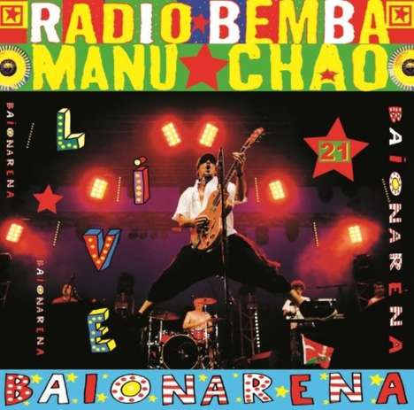 Manu Chao: Baionarena, 3 LPs und 2 CDs