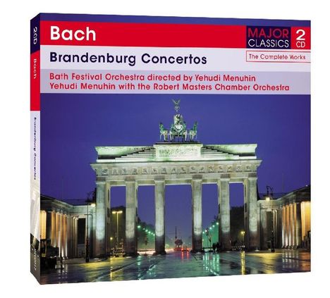 Johann Sebastian Bach (1685-1750): Brandenburgische Konzerte Nr.1-6, 2 CDs