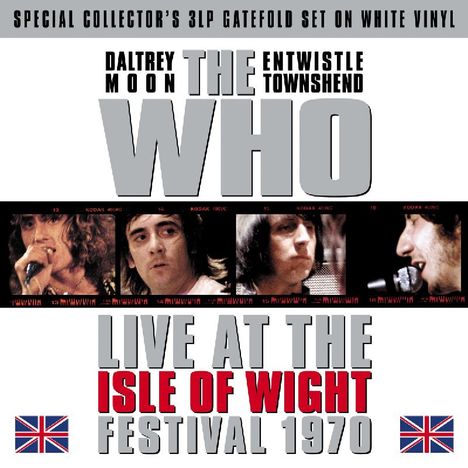 The Who: Live At The Isle Of Wight Festival 1970 (Limited Edition) (Blue Vinyl), 3 LPs