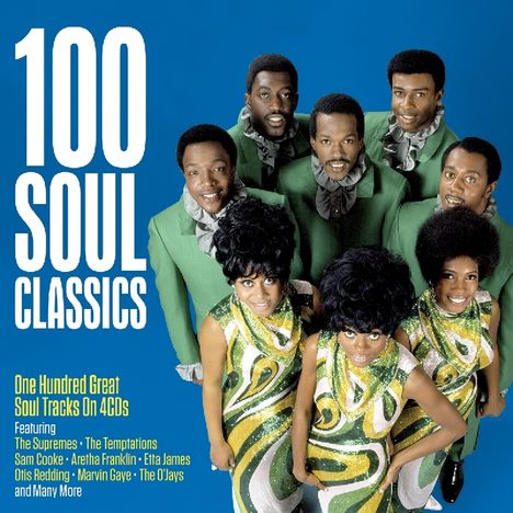 100 Soul Classics, 4 CDs