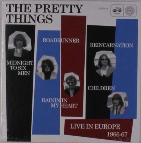The Pretty Things: Live In Europe 1966-67 (mono), Single 7"