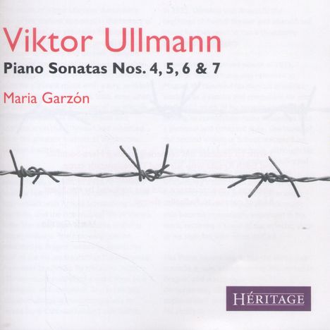 Viktor Ullmann (1898-1944): Klaviersonaten Nr.4-7, CD