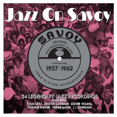 Jazz On Savoy 1957 - 1962, 3 CDs