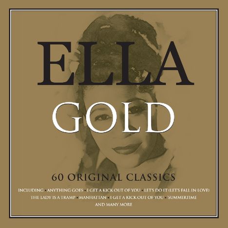Ella Fitzgerald (1917-1996): Gold, 3 CDs
