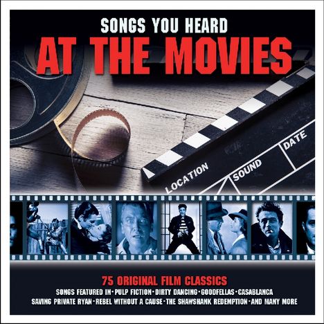 Filmmusik: Songs You Heard At The Movies, 3 CDs