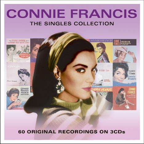 Connie Francis: The Singles Collection, 3 CDs