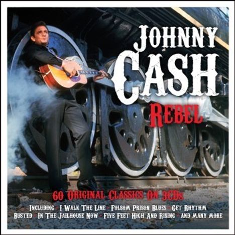 Johnny Cash: Rebel (60 Original Classics), 3 CDs