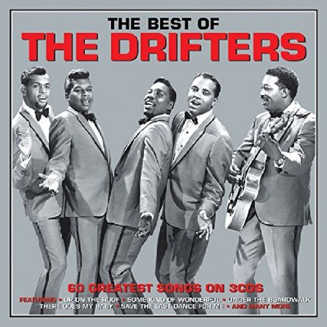 The Drifters: The Best Of The Drifters: 60 Greatest Songs, 3 CDs