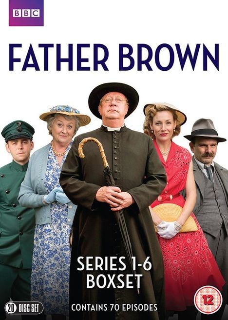 Father Brown Season 1-6 (UK Import), 20 DVDs