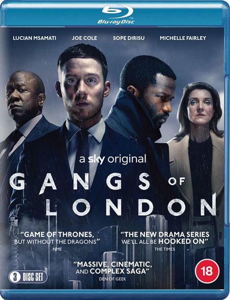Gangs Of London Season 1 (Blu-ray) (UK Import), 3 Blu-ray Discs