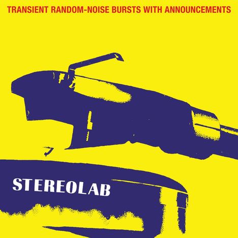 Stereolab: Transient Random Noise (+ Poster), 3 LPs