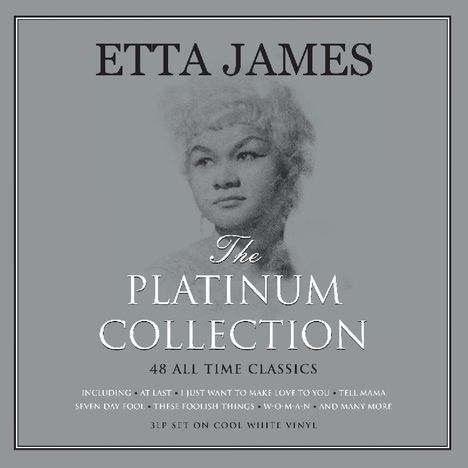 Etta James: The Platinum Collection (White Vinyl), 3 LPs