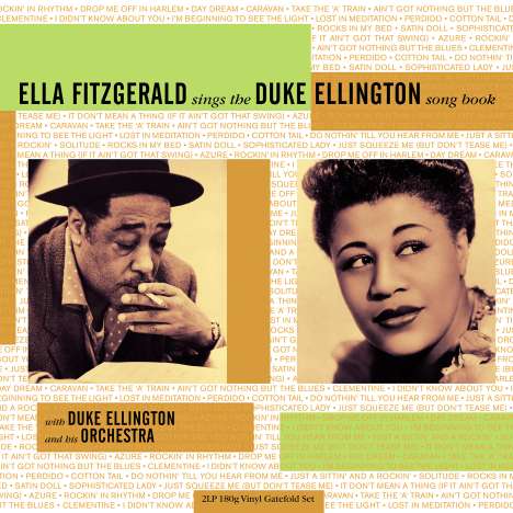 Ella Fitzgerald (1917-1996): Sings The Duke Ellington Songbook (180g), 2 LPs