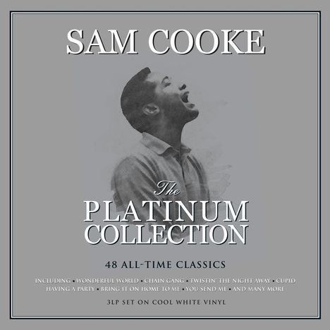 Sam Cooke (1931-1964): The Platinum Collection (Cool White Vinyl), 3 LPs