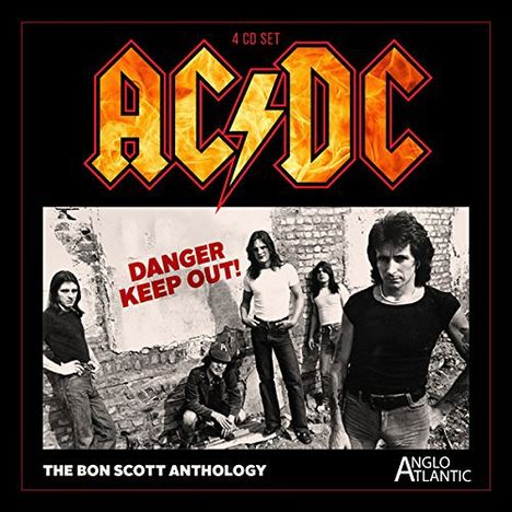 AC/DC: Danger Keep Out: The Bon Scott-Anthology, 4 CDs