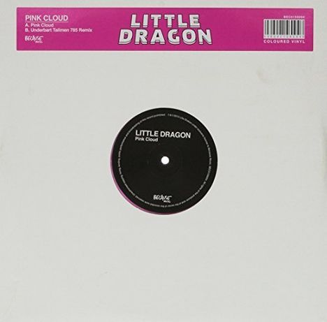 Little Dragon: Pink Cloud (Colored Vinyl), Single 12"