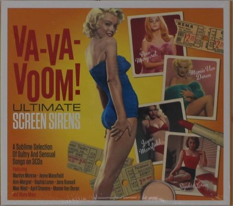 Va-Va-Voom! Ultimate Screen Sirens, 3 CDs