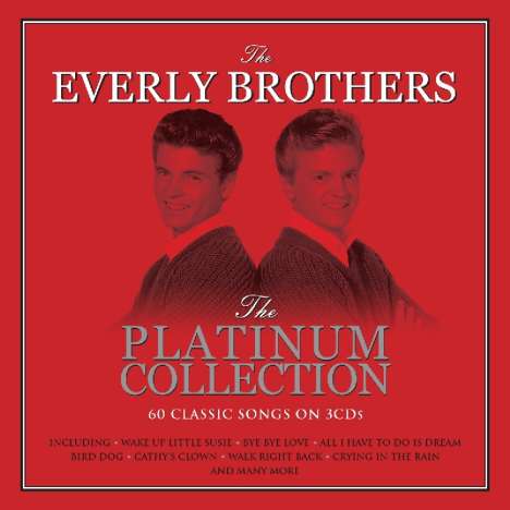 The Everly Brothers: Platinum Collection, 3 CDs