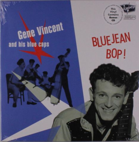 Gene Vincent: Bluejean Bop! (Limited-Edition), 1 LP und 1 CD