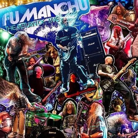 Fu Manchu: The Return of...Live (White w/ 3-color Splatter Vinyl), LP