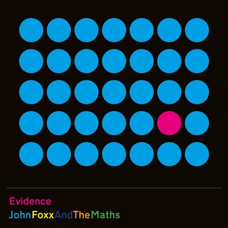 John Foxx & the Maths: Evidence (Magenta Col. LP), LP