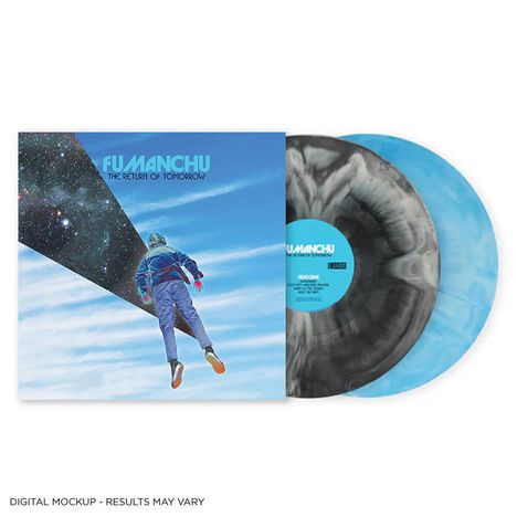 Fu Manchu: The Return Of Tomorrow (Limited Edition) (Space &amp; Sky Colored Vinyl) (45 RPM), 2 LPs