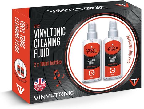 Vinyltonic Reinigungsflüssigkeit (2x100ml), Zubehör