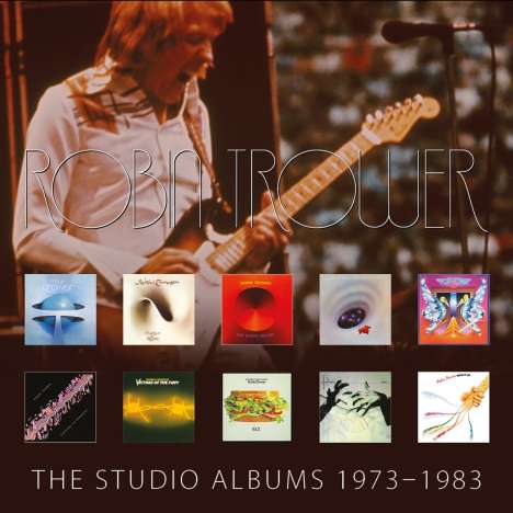 Robin Trower: The Studio Albums 1973 - 1983, 10 CDs