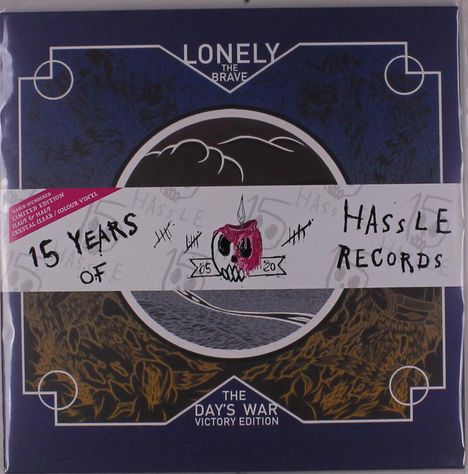 Lonely The Brave: The Day's War (Limited Handnumbered Edition) (Half Crystal Clear/Half Colored Vinyl), LP