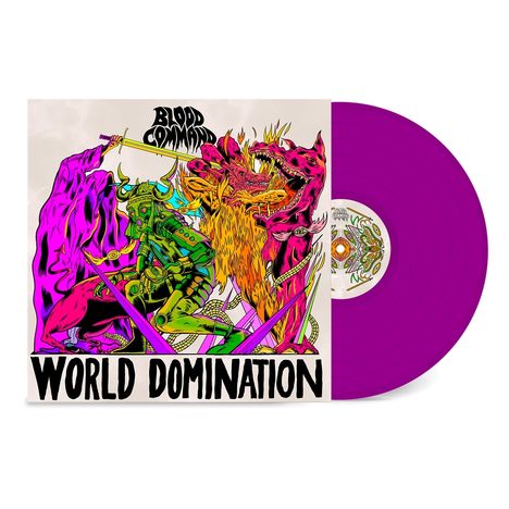 Blood Command: World Domination (Limited Edition) (Neon Violet Vinyl), LP