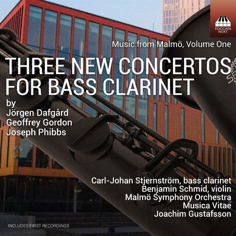 Joachim Gustafsson: 3 Neue Konzerte für Bassklarinette, CD