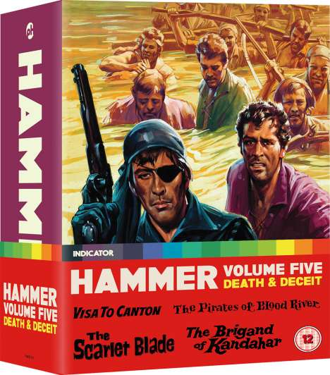 Hammer Box Volume Five (Blu-ray) (UK Import), 4 Blu-ray Discs