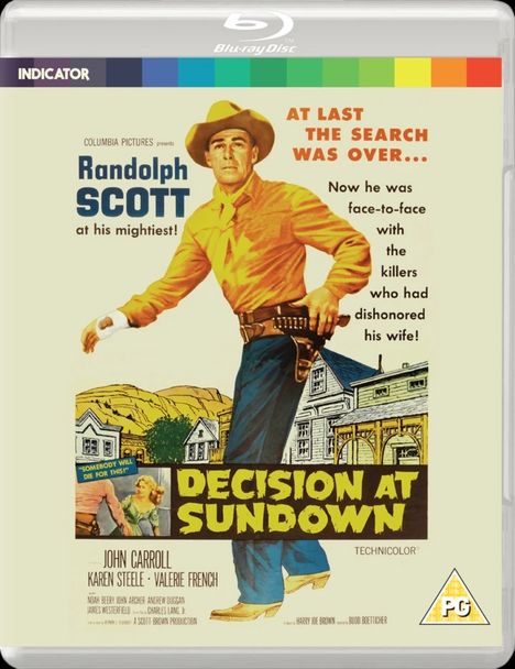 Decision At Sundown (1957) (Blu-ray) (UK Import), Blu-ray Disc