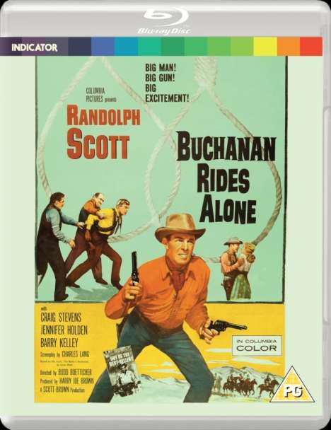 Buchanan Rides Alone (1958) (Blu-ray) (UK Import), Blu-ray Disc