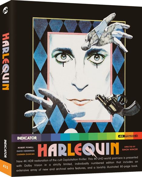 Harlequin (1980) (Ultra HD Blu-ray) (UK Import), 1 Ultra HD Blu-ray und 1 DVD