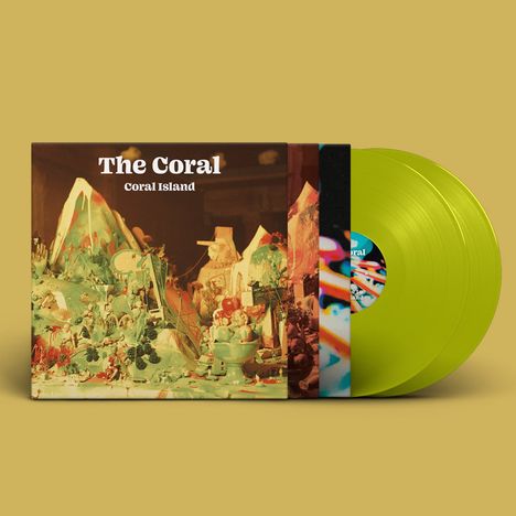 The Coral: Coral Island (180g) (Limited Edition) (Lime Colored Vinyl), 2 LPs
