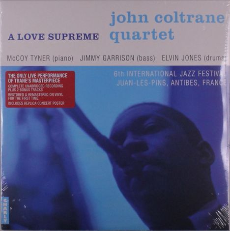 John Coltrane (1926-1967): Love Supreme (remastered), 2 LPs