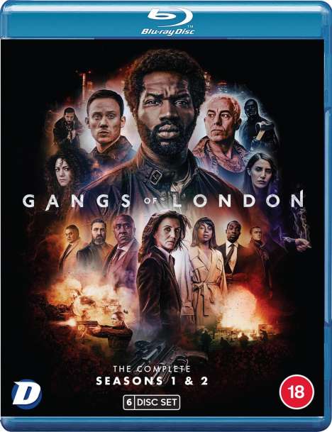 Gangs Of London Season 1 &amp; 2 (Blu-ray) (UK Import), 6 Blu-ray Discs