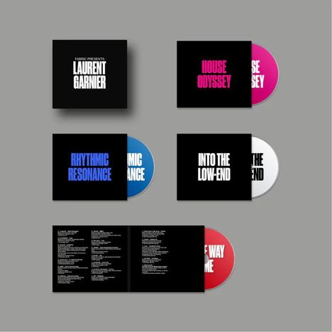 Laurent Garnier: Fabric Presents Laurent Garnier, 4 CDs