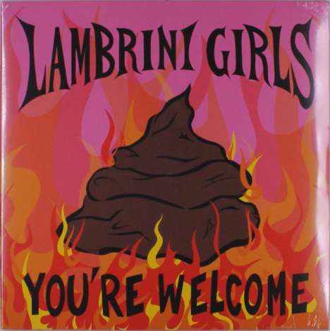 Lambrini Girls: You're Welcome (Brown Vinyl), Single 12"