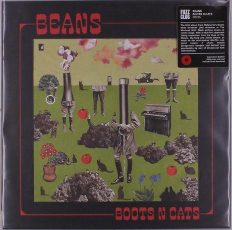 Beans: Boots N Cats (Indie Store Edition) (180g) (Clear Red Vinyl), LP