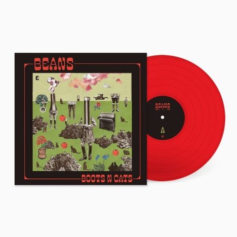 Beans: Boots N Cats (Indie Store Edition) (180g) (Clear Red Vinyl), LP