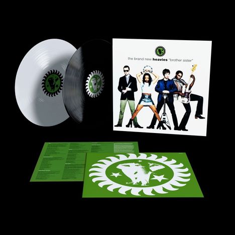 The Brand New Heavies: Brother Sister (30th Anniversary) (180g) (Limited Edition) (Black &amp; White Vinyl), 2 LPs