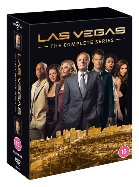 Las Vegas - The Complete Series (2002-2005) (UK Import), 25 DVDs