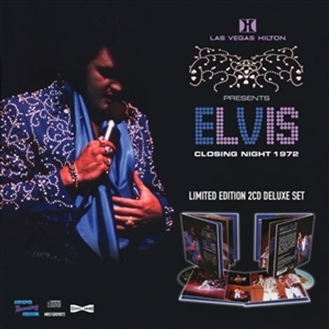 Elvis Presley (1935-1977): Las Vegas Closing Night 1972 (Limited Deluxe Edition), 2 CDs