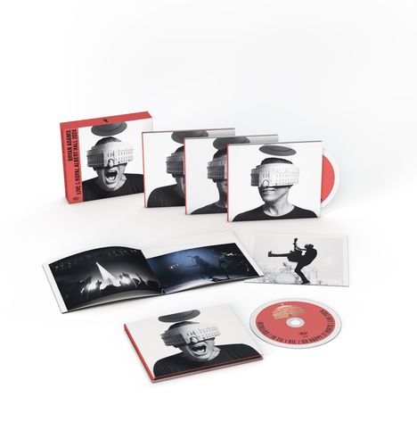 Bryan Adams: Live At The Royal Albert Hall 2024, 3 CDs und 1 Blu-ray Disc