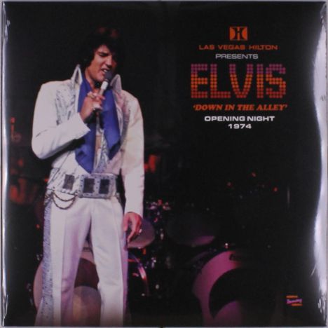 Elvis Presley: Las Vegas: "Down In The Alley" Opening Night 1974, 2 LPs