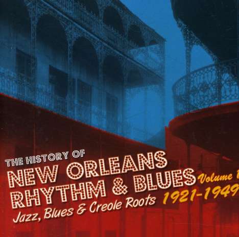 Various Artists: History Of New Orleans R&B, Th, 4 CDs