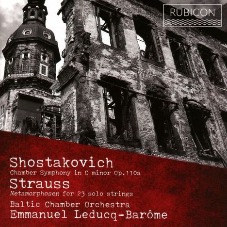Dmitri Schostakowitsch (1906-1975): Kammersymphonie op.110a, CD